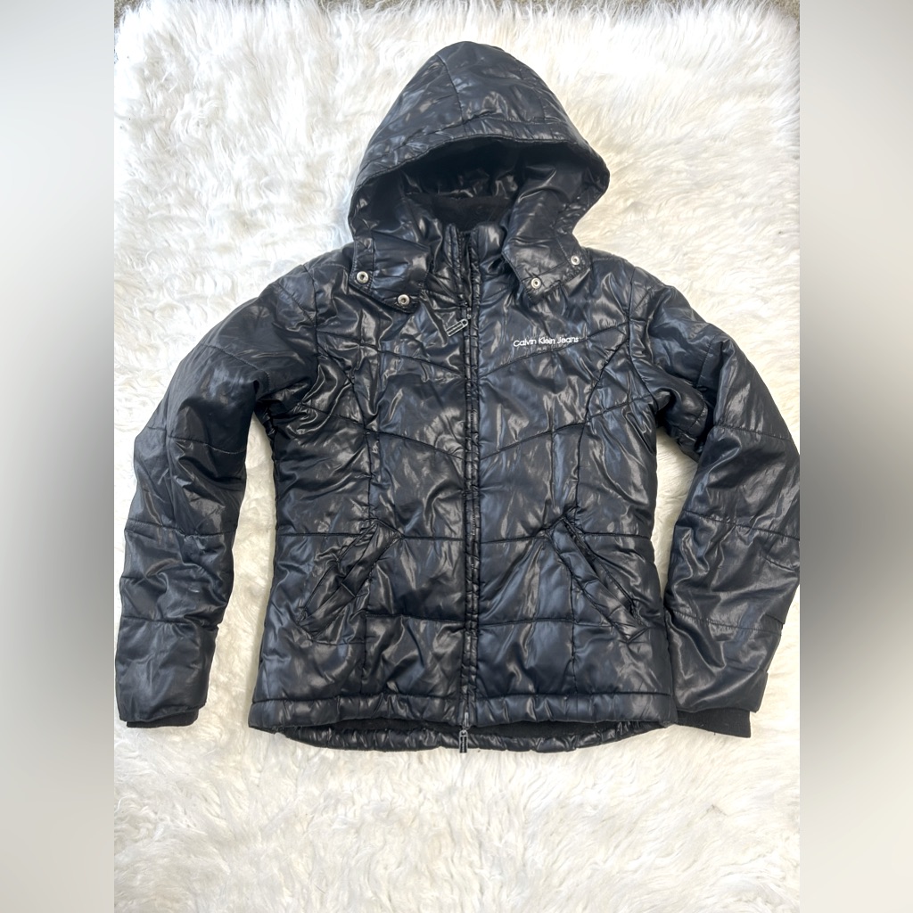 Girls Calvin Klein Puffer Winter Jacket Coat